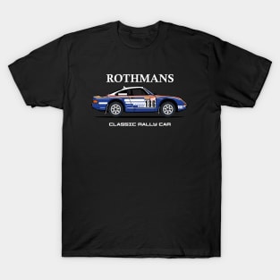 Rally Car Legend Rothmans T-Shirt